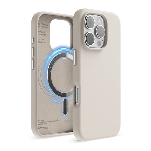 elago iPhone 16 PRO Case Magnetic Liquid Silicone (MagSafe)