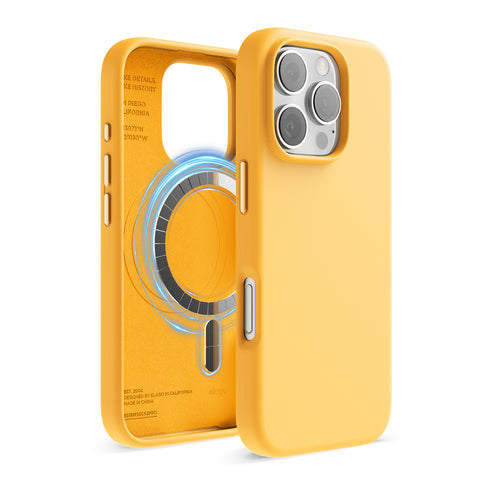 elago iPhone 16 PRO Case Magnetic Liquid Silicone (MagSafe)
