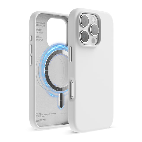 elago iPhone 16 PRO Case Magnetic Liquid Silicone (MagSafe)
