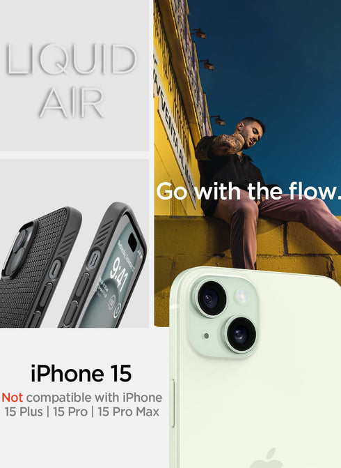 Spigen iPhone 15 Case Liquid Air