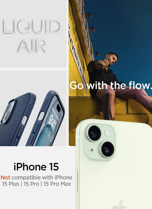 Spigen iPhone 15 Case Liquid Air