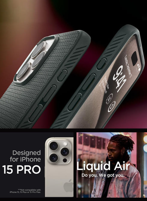 Spigen iPhone 15 PRO Case Liquid Air