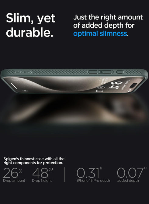 Spigen iPhone 15 PRO Case Liquid Air