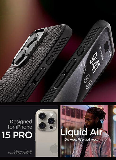 Spigen iPhone 15 PRO Case Liquid Air