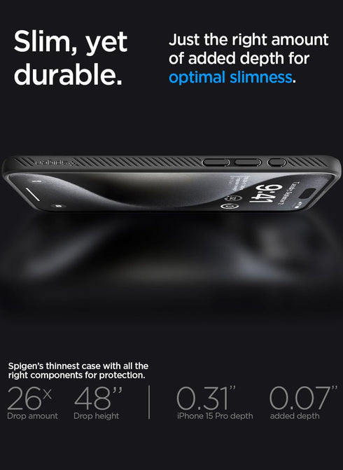 Spigen iPhone 15 PRO Case Liquid Air