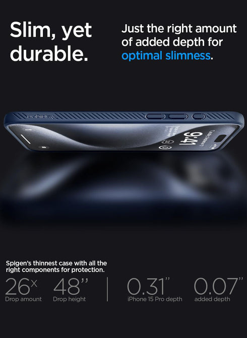 Spigen iPhone 15 PRO Case Liquid Air