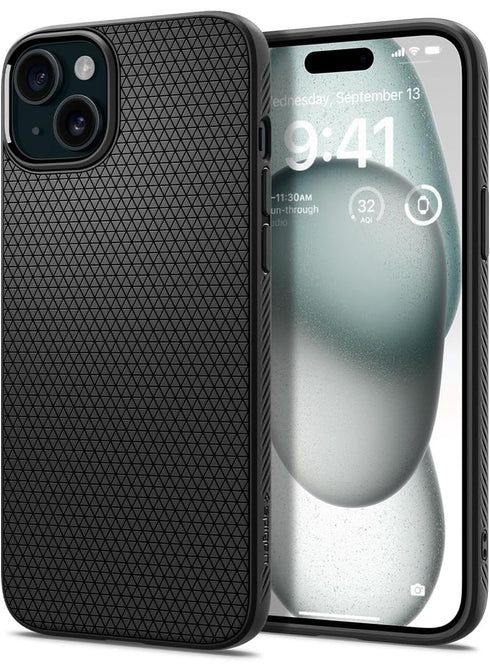 Spigen iPhone 15 PLUS Case Liquid Air-(BOX DAMAGE)
