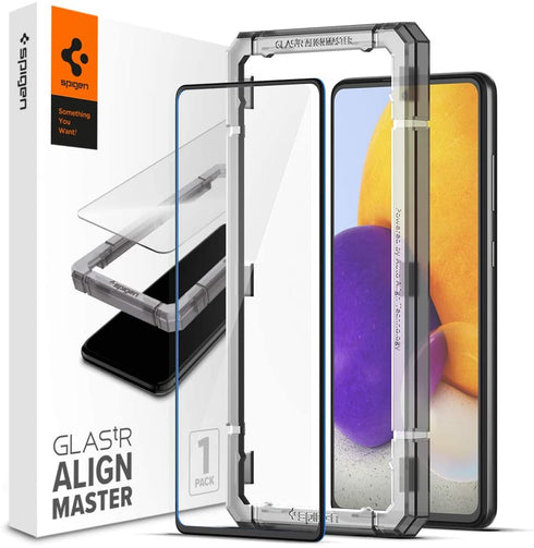 Spigen Samsung Galaxy A72 Tempered Glass Screen Protector GLAStR Align Master
