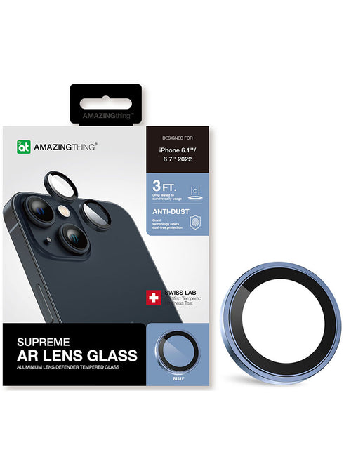 Amazing Thing iPhone 14 / iPhone 14 PLUS Camera Lens Protector SUPREME AR Lens