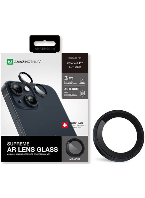 Amazing Thing iPhone 14 / iPhone 14 PLUS Camera Lens Protector SUPREME AR Lens