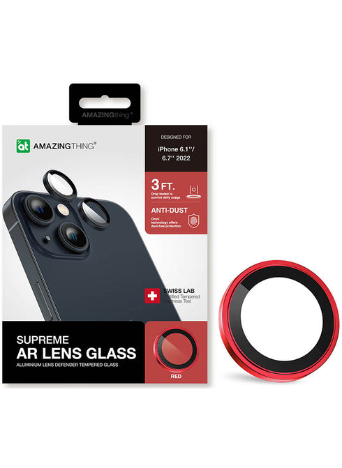 Amazing Thing iPhone 14 / iPhone 14 PLUS Camera Lens Protector SUPREME AR Lens