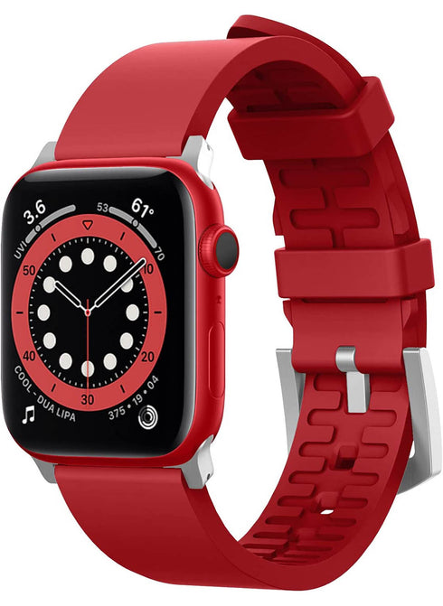 elago Apple Watch Band (44/42mm) Fluoro Rubber Strap