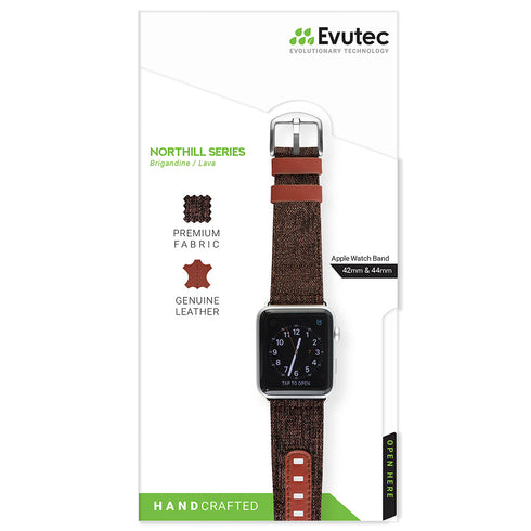 Evutec Apple Watch (44mm/42mm) Band Northill Series