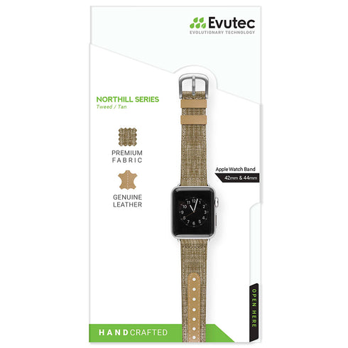 Evutec Apple Watch (44mm/42mm) Band Northill Series
