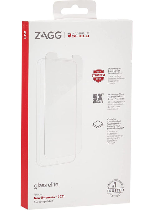 Zagg iPhone 13 Pro MAX Tempered Glass Screen Protector Elite