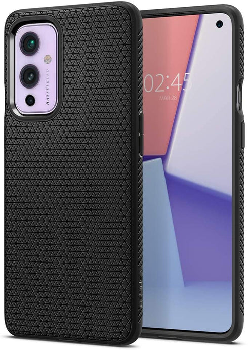 Spigen OnePlus 9 case cover Liquid Air (China & India Ver.) - Matte Black