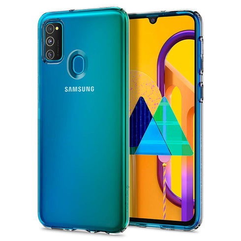 Spigen Samsung Galaxy M30s case cover Liquid Crystal - Crystal Clear