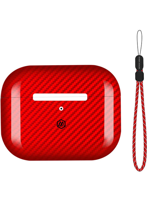 MONOCARBON AirPods PRO 2 Case Real Carbon Fiber