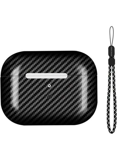 MONOCARBON AirPods PRO 2 Case Real Carbon Fiber