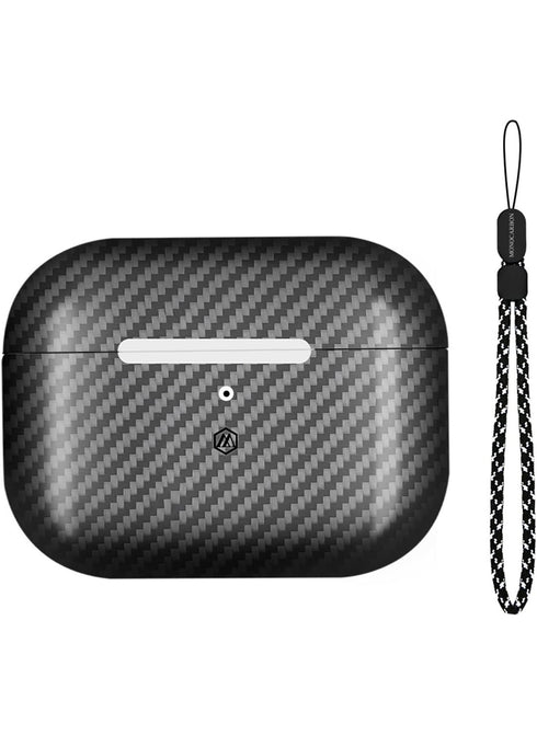 MONOCARBON AirPods PRO 2 Case Real Carbon Fiber