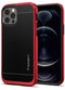 Spigen iPhone 12 and iPhone 12 PRO case cover Neo Hybrid - Red