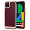 Spigen Google Pixel 4 XL case cover Neo Hybrid - Burgundy with Gold frame