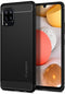 Spigen Samsung Galaxy A42 case cover Rugged Armor - Matte Black