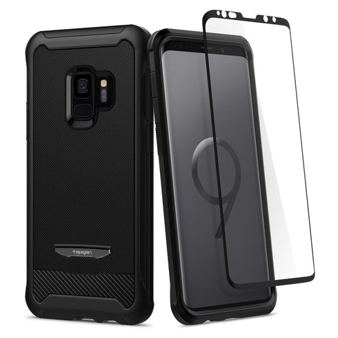 Spigen Samsung Galaxy S9 case cover Reventon - Black
