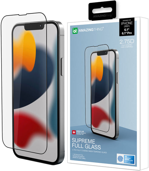 Amazing Thing iPhone 13 / iPhone 13 PRO Supreme Glass Screen Protector Full Cover
