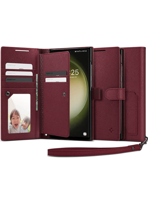 Spigen Samsung Galaxy S23 ULTRA Case Wallet S PLUS
