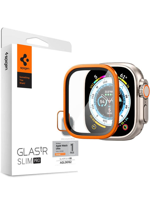 Spigen Apple Watch ULTRA 2 / 1 (49mm) Tempered Glass Screen Protector GLAStR Slim PRO