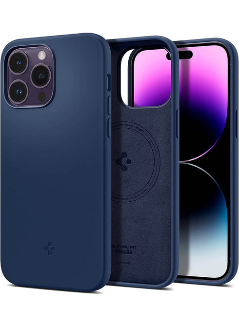Spigen iPhone 14 PRO Case Silicone Fit (MagFit)