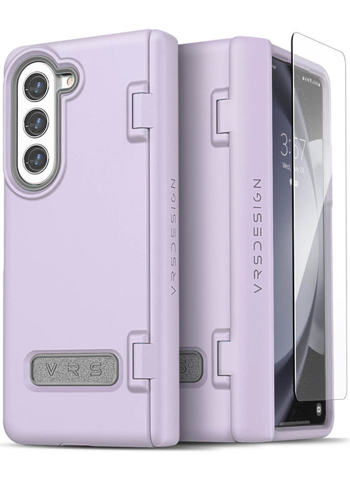 VRS Design Samsung Galaxy Z Fold 5 Case Terra Guard MODERN with Front Screen Protector