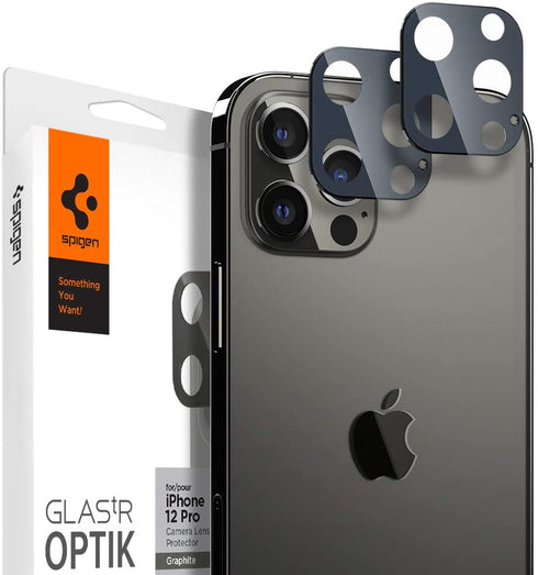 Spigen iPhone 12 PRO Camera Lens Screen Protector GLAStR Optik