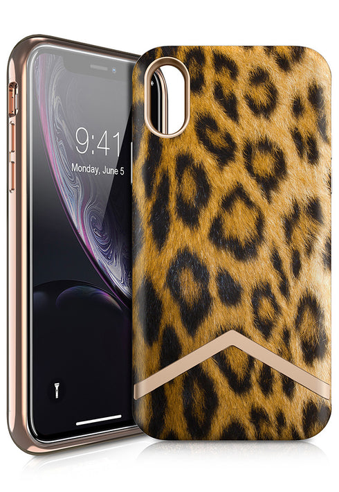 ITskins iPhone XR case cover Avana Must - Leopard Print