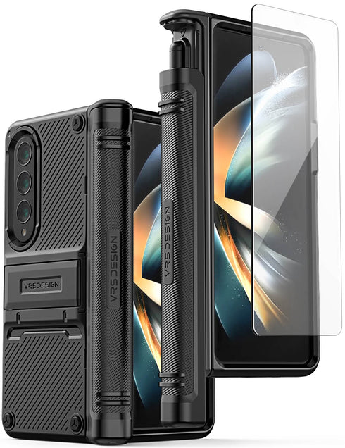 VRS Design Samsung Galaxy Z Fold 4 Case Quick Stand ACTIVE S