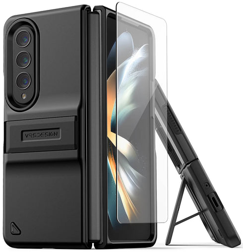 VRS Design Samsung Galaxy Z Fold 4 Case Quick Stand MODERN