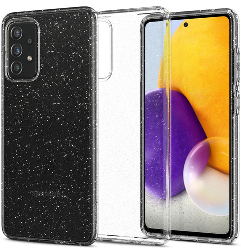 Spigen Samsung Galaxy A72 case cover Liquid Crystal Glitter - Crystal Quartz