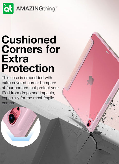 Amazing Thing iPad 10.9" (2022) 10th Gen Case Titan Pro (Pencil Storage Slot)