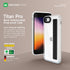 Amazing Thing iPhone SE 3 Case Titan Pro Clear with Band