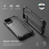 VRS Design iPhone 11 PRO case cover Crystal Mixx Pro - Black Carbon