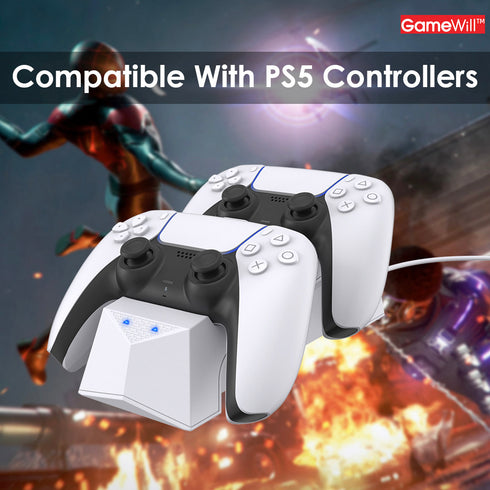 GameWill Playstation 5 / PS5 Dual Charging Dock