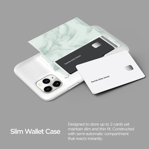 VRS Design iPhone 11 PRO case cover Damda Glide Shield - White Marble