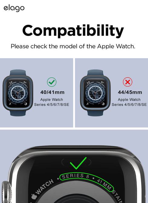 elago Apple Watch (41/40mm) Case Duo