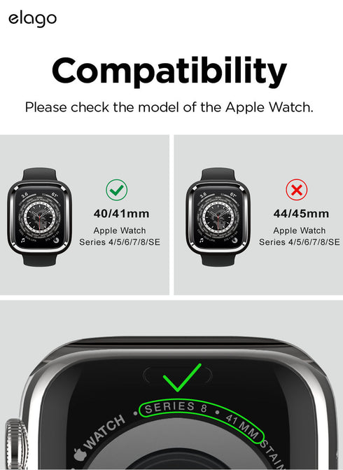 elago Apple Watch (41/40mm) Case Duo