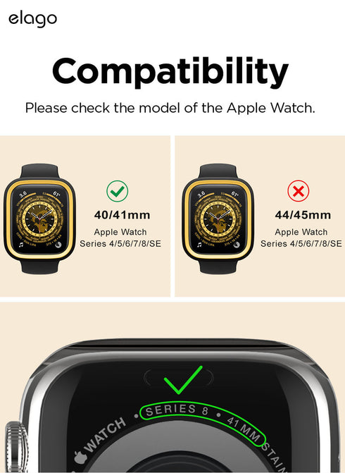 elago Apple Watch (41/40mm) Case Duo