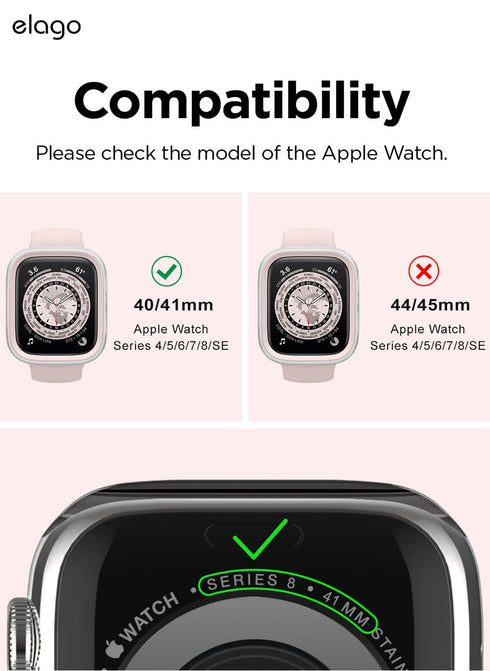 elago Apple Watch (41/40mm) Case Duo