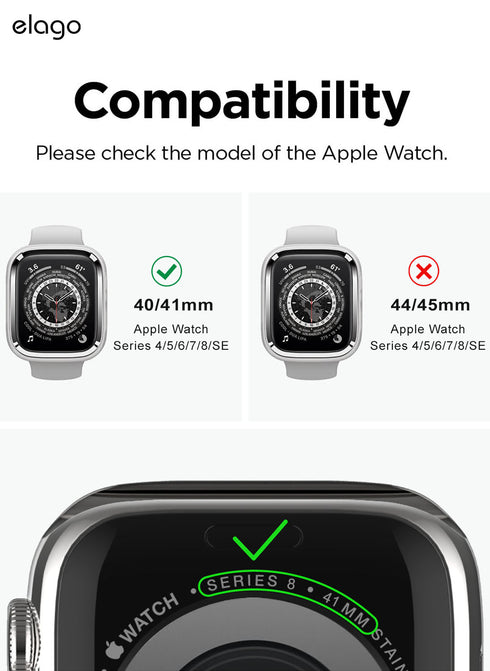 elago Apple Watch (41/40mm) Case Duo