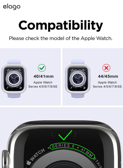 elago Apple Watch (41/40mm) Case Duo
