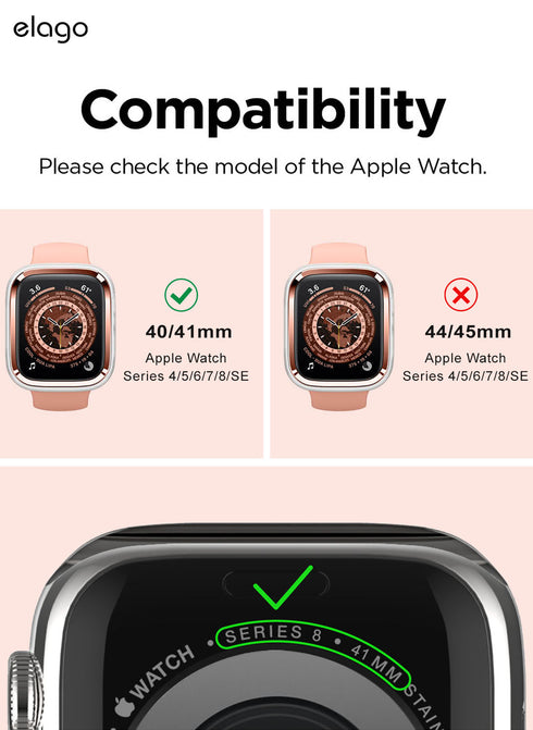 elago Apple Watch (41/40mm) Case Duo